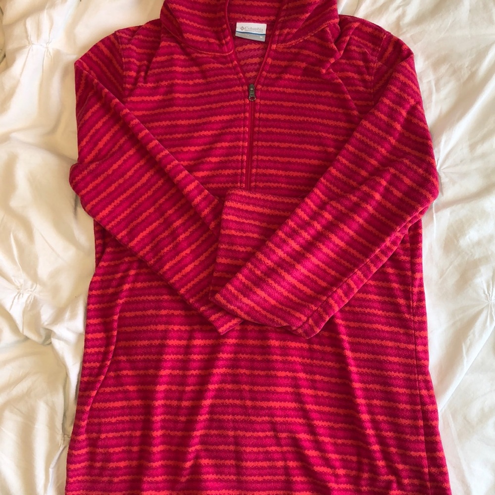 Columbia fleece pull over
